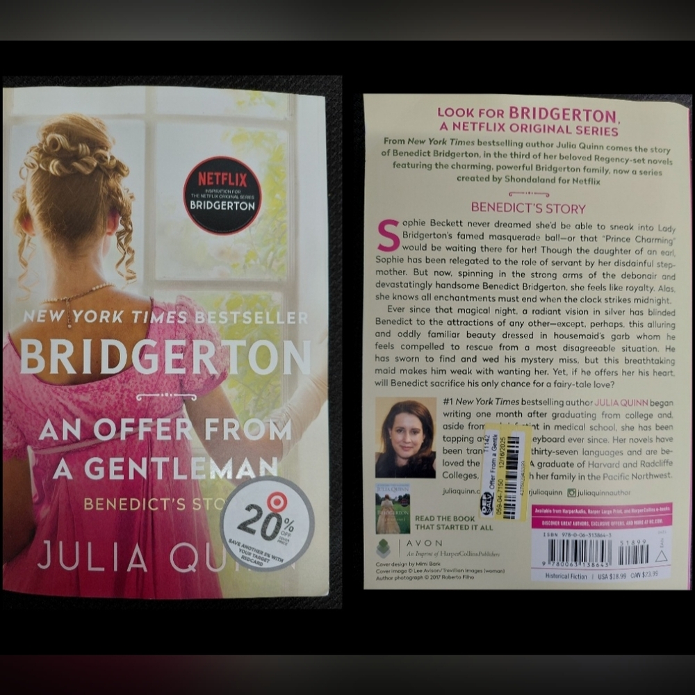 Bridgerton Book by Julia Quinn